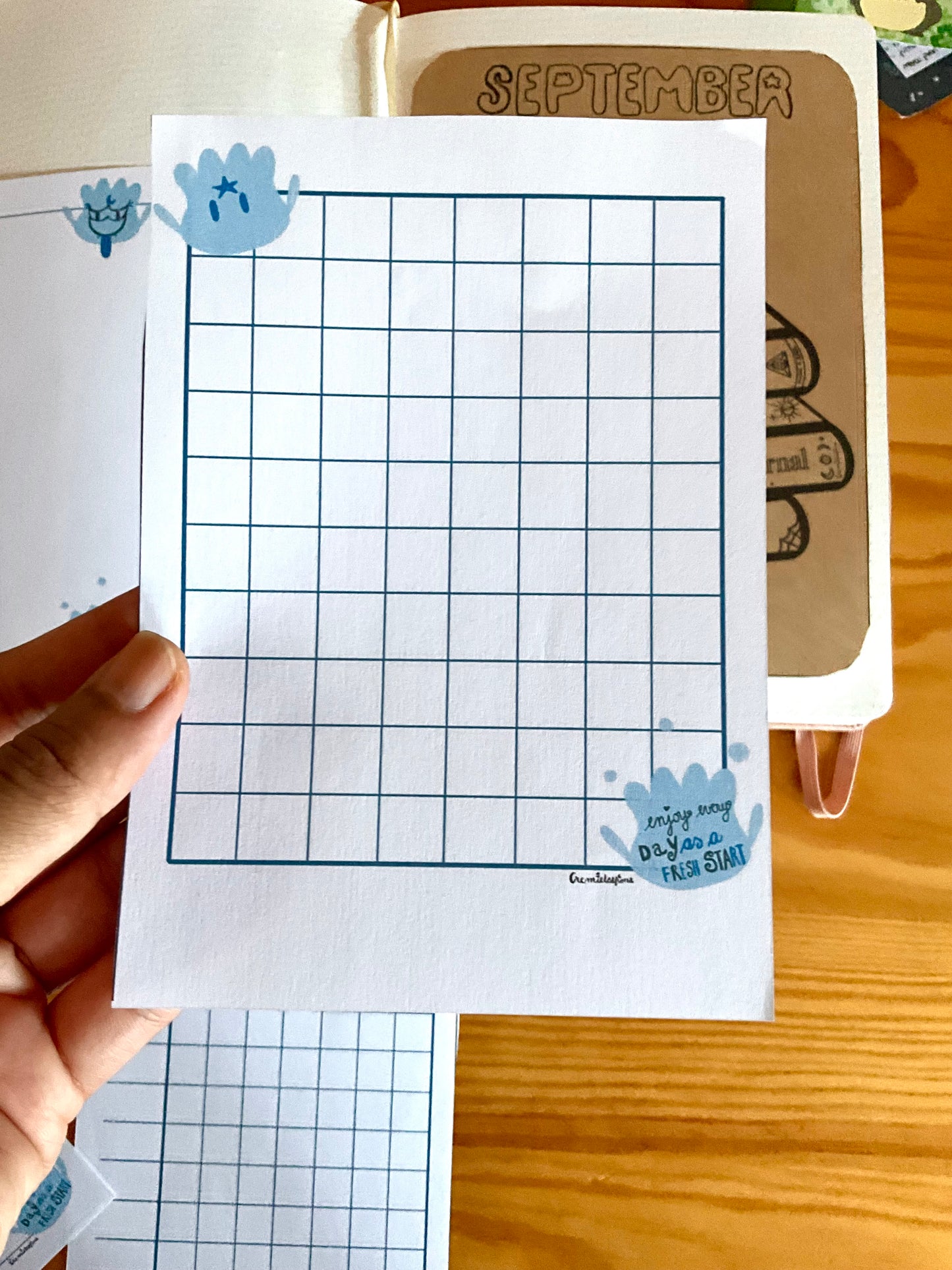Set papier pour journaling et notes - téléchargement