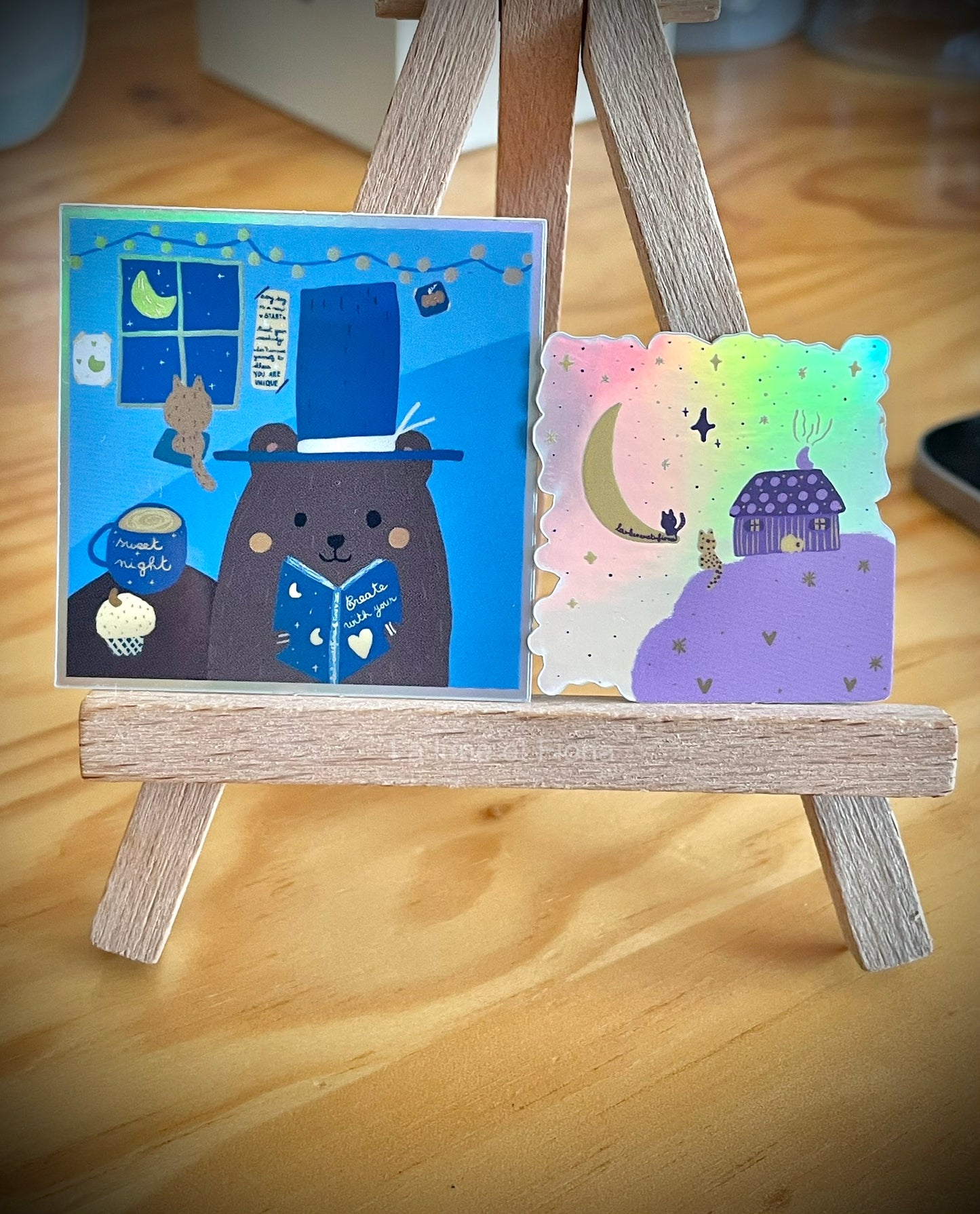 Lot de 5 stickers - Vide-atelier