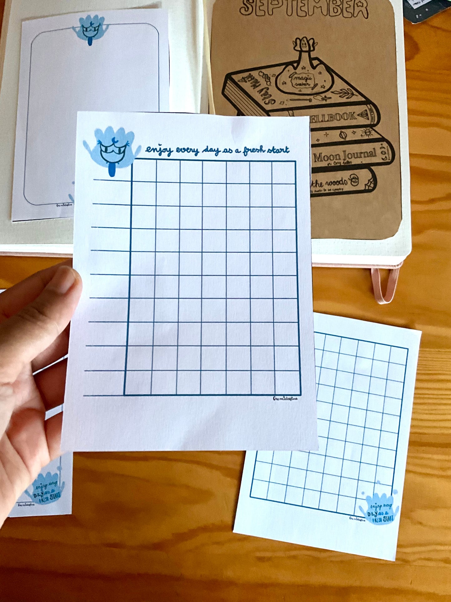 Set papier pour journaling et notes - téléchargement