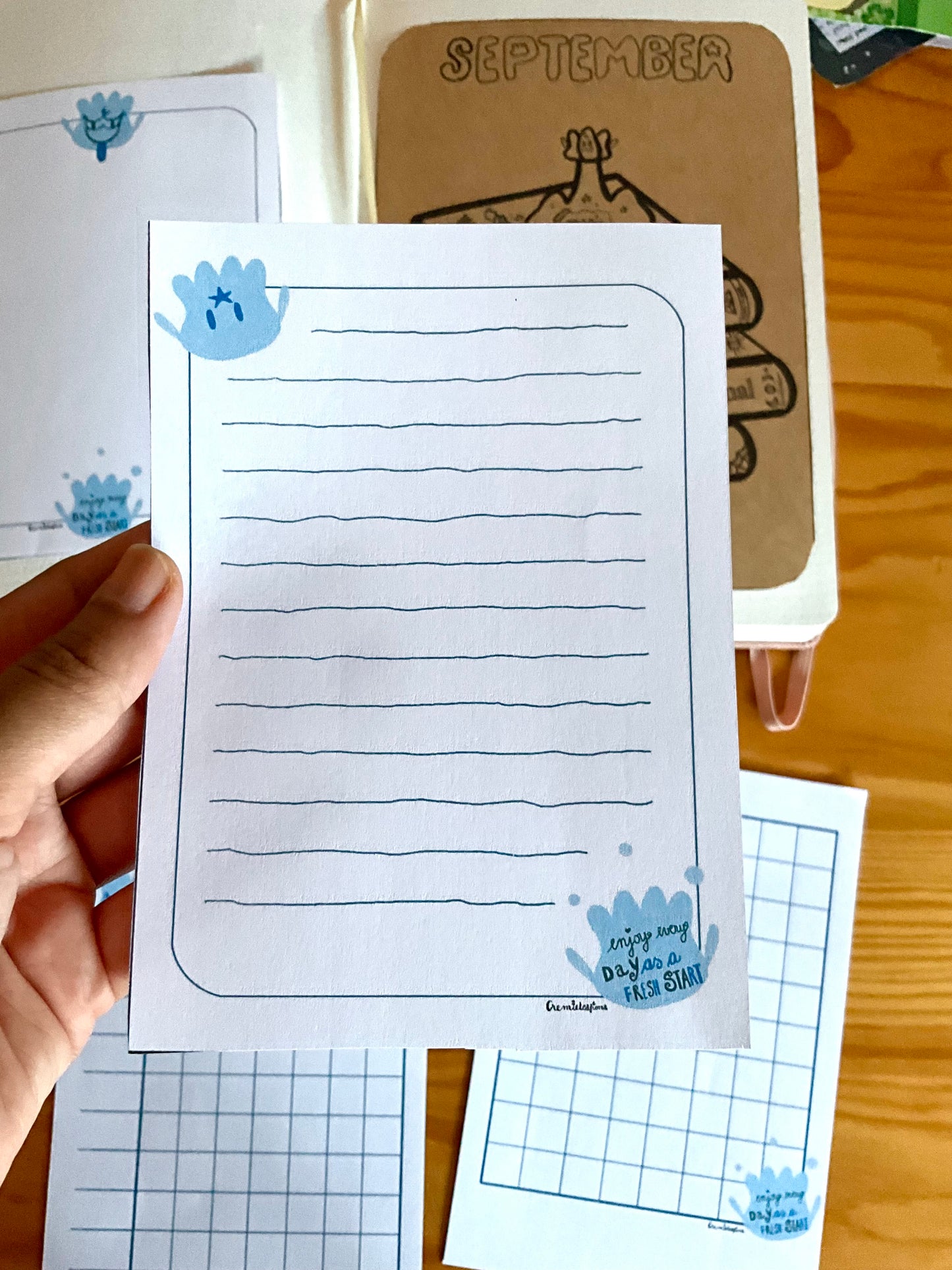 Set papier pour journaling et notes - téléchargement