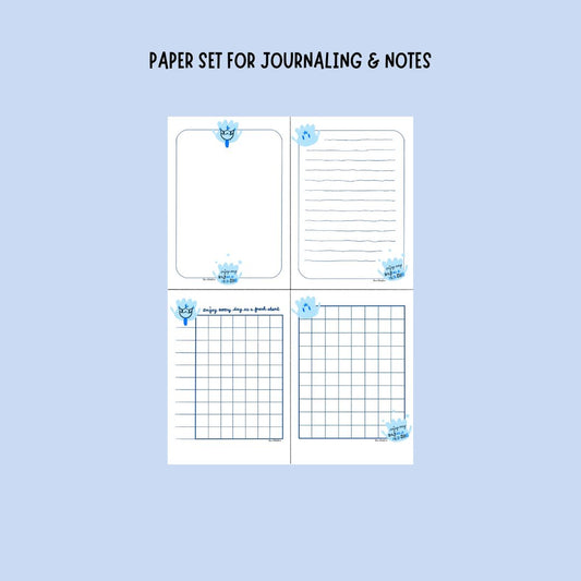 Set papier pour journaling et notes - téléchargement